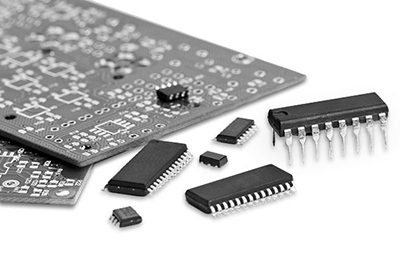 photo of circuit boards and micro chips