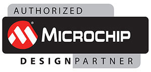 Microchip authorized design partner logo